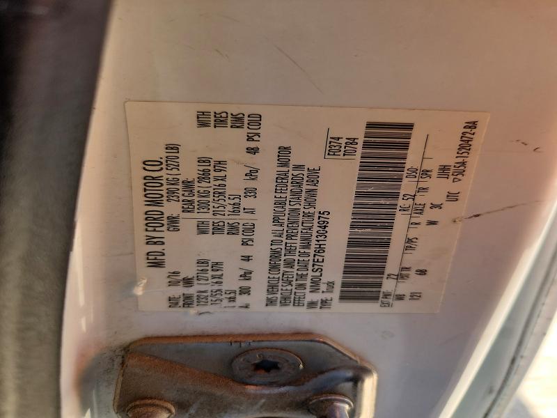 66142756 :رقم المزاد ، NM0LS7E76H1304975 vin ، 2017 Ford Transit Connect مزاد بيع