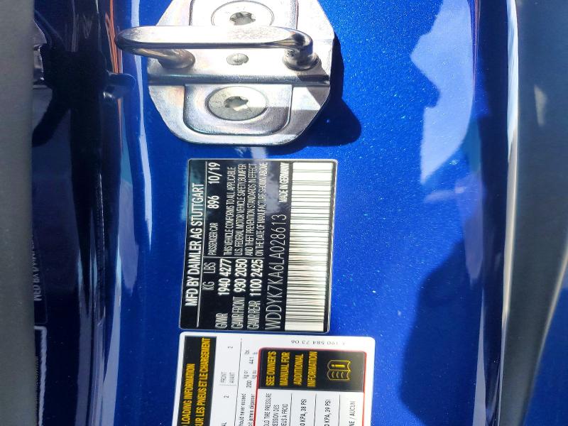 Aukcja sprzedaży 2020 Mercedes-benz Amg Gt, vin: WDDYK7KA6LA028613, numer aukcji: 65529706