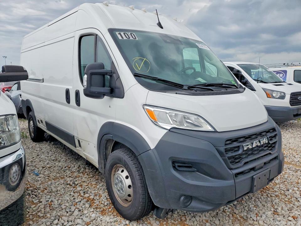 63543756 :رقم المزاد ، 3C6LRVDG8PE604668 vin ، 2023 Ram Promaster 2500 مزاد بيع