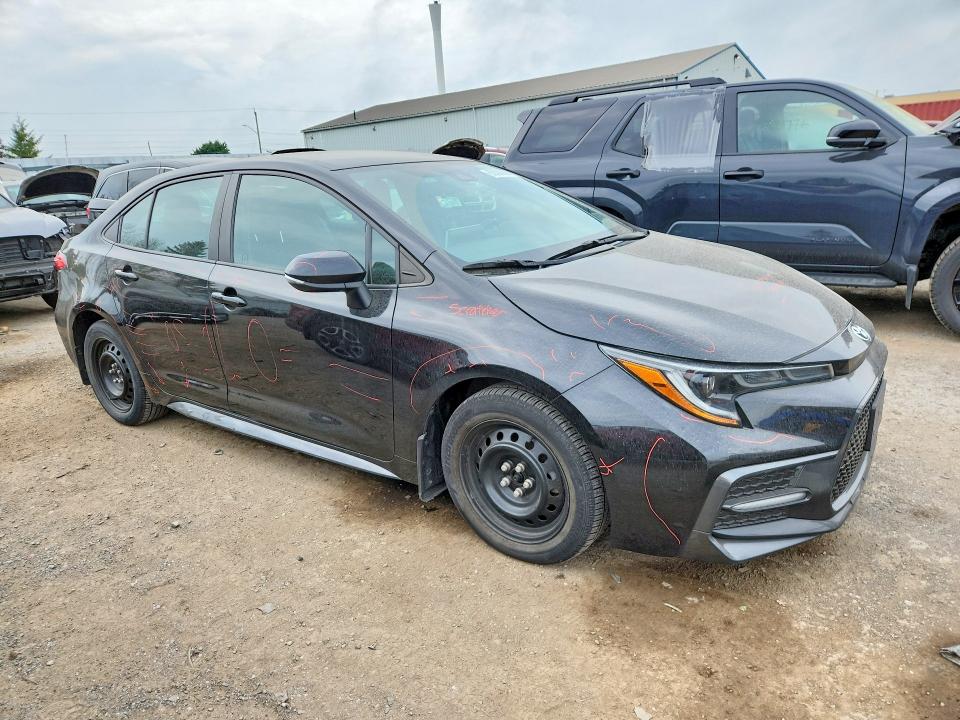 2020 Toyota Corolla მანქანა იყიდება აუქციონზე, vin: 5YFB4RBEXLP014038, აუქციონის ნომერი: 63300606