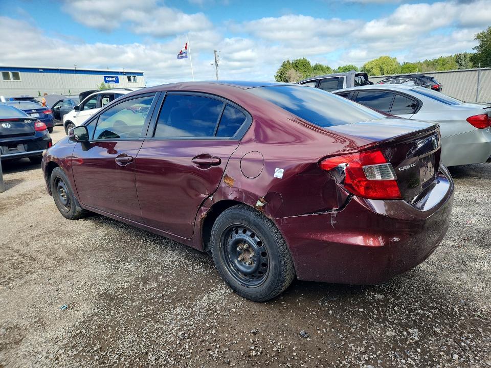 Aukcja sprzedaży 2012 Honda Civic, vin: 2HGFB2F41CH018745, numer aukcji: 65865446