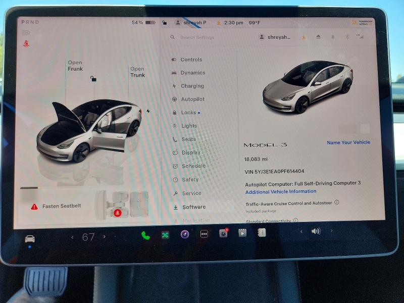Aukcja sprzedaży 2023 Tesla Model 3, vin: 5YJ3E1EA0PF614404, numer aukcji: 63642016