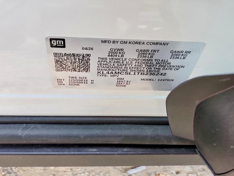 2026 Buick Encore Gx მანქანა იყიდება აუქციონზე, vin: KL4AMCSL1TB236242, აუქციონის ნომერი: 66920516