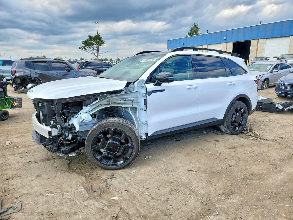 67007076 :رقم المزاد ، 5XYRKDJF8SG343289 vin ، 2025 Kia Sorento مزاد بيع