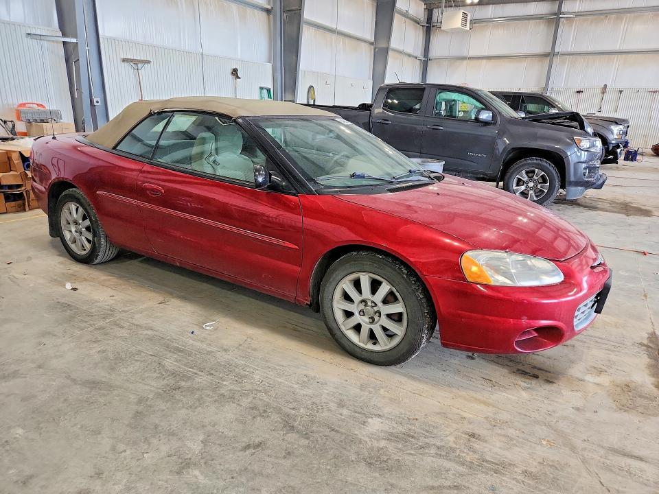 Продажа на аукционе авто 2002 Chrysler Sebring, vin: 1C3EL75R62N240466, номер лота: 64997546