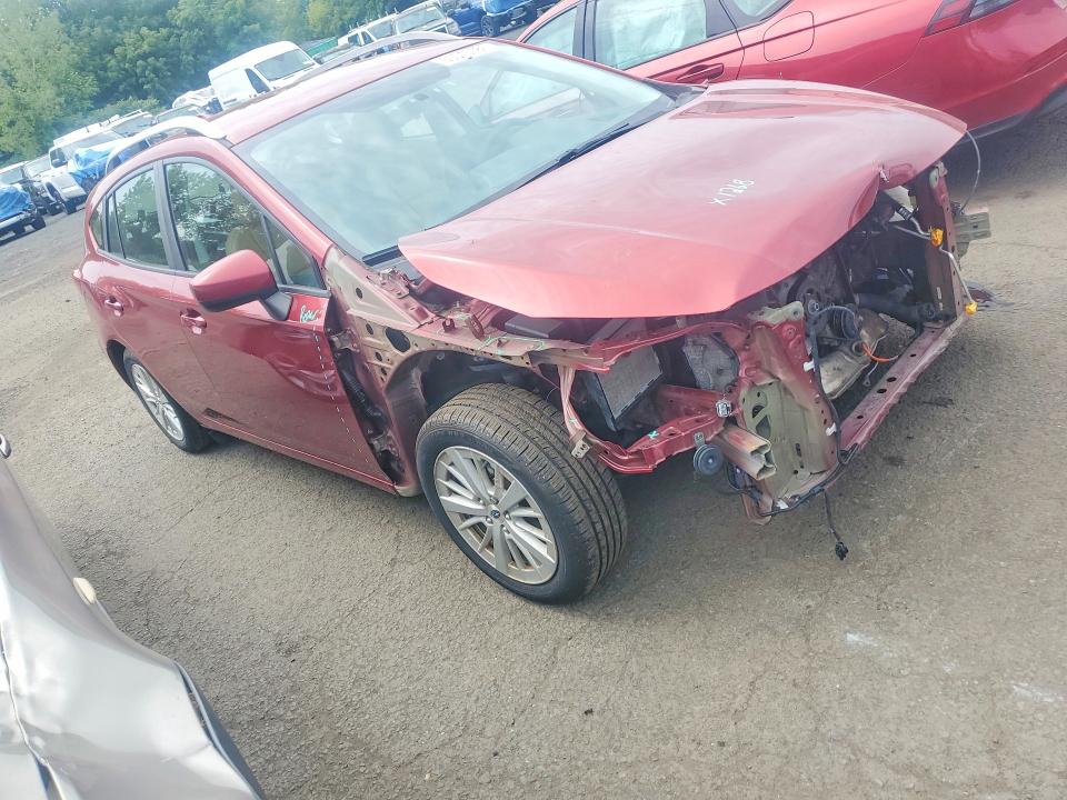 65515786 :رقم المزاد ، 4S3GTAB68J3715055 vin ، 2018 Subaru Impreza مزاد بيع