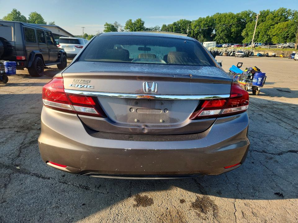 2014 Honda Civic მანქანა იყიდება აუქციონზე, vin: 19XFB2F54EE237379, აუქციონის ნომერი: 65295766