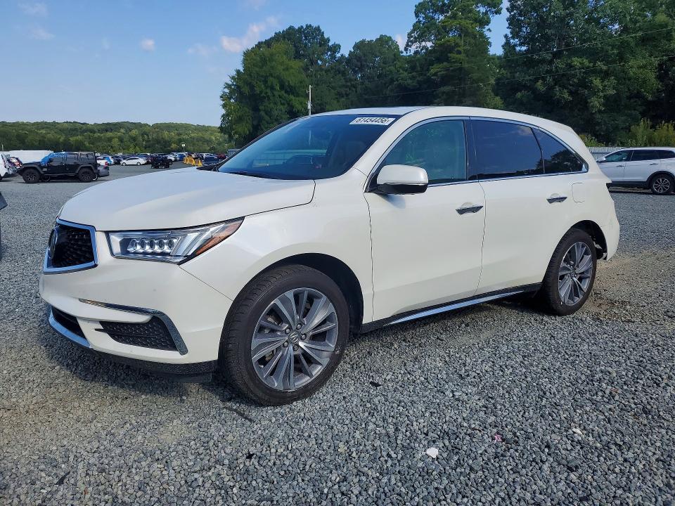 Продаж на аукціоні авто 2018 Acura Mdx, vin: 5J8YD3H50JL000705, номер лоту: 61454456