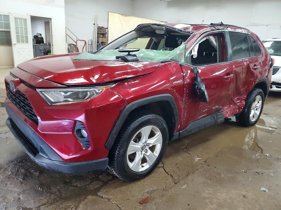 63842616 :رقم المزاد ، JTMRWRFV5MD125927 vin ، 2021 Toyota Rav4 مزاد بيع