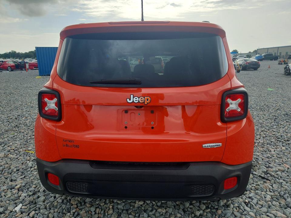 2017 Jeep Renegade მანქანა იყიდება აუქციონზე, vin: ZACCJABB5HPF50475, აუქციონის ნომერი: 63590136