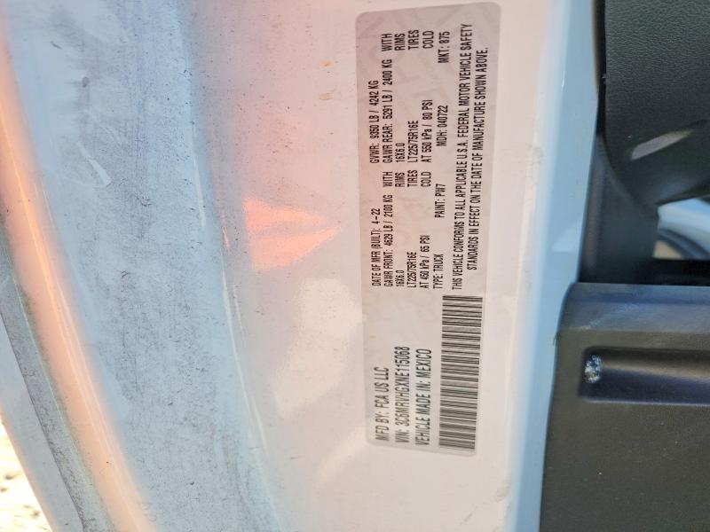 65741556 :رقم المزاد ، 3C6MRVHGXNE115068 vin ، 2022 Ram Promaster 3500 مزاد بيع