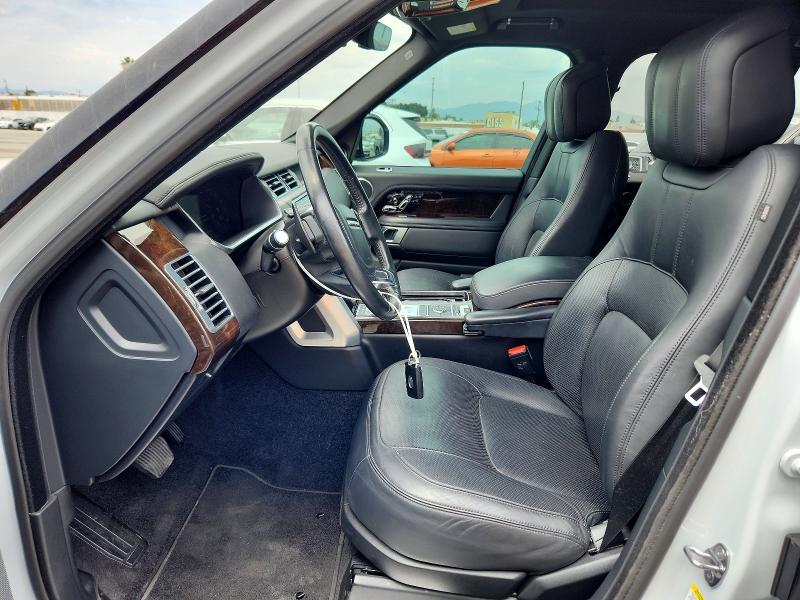 2019 Land Rover Range Rover მანქანა იყიდება აუქციონზე, vin: SALGS2SVXKA547036, აუქციონის ნომერი: 66842786