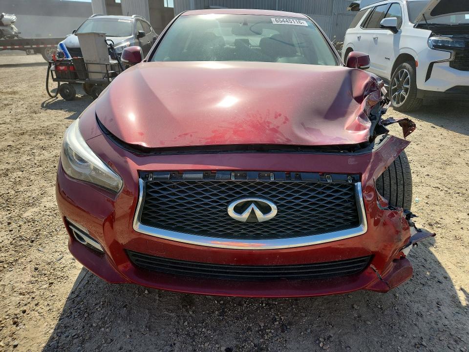 Продажа на аукционе авто 2014 Infiniti Q50, vin: JN1BV7AR6EM706036, номер лота: 65445116