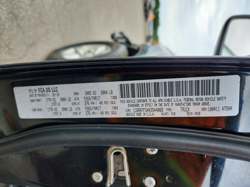 Aukcja sprzedaży 2019 Ram 1500 Classic, vin: 1C6RR7FGXKS544868, numer aukcji: 65178236