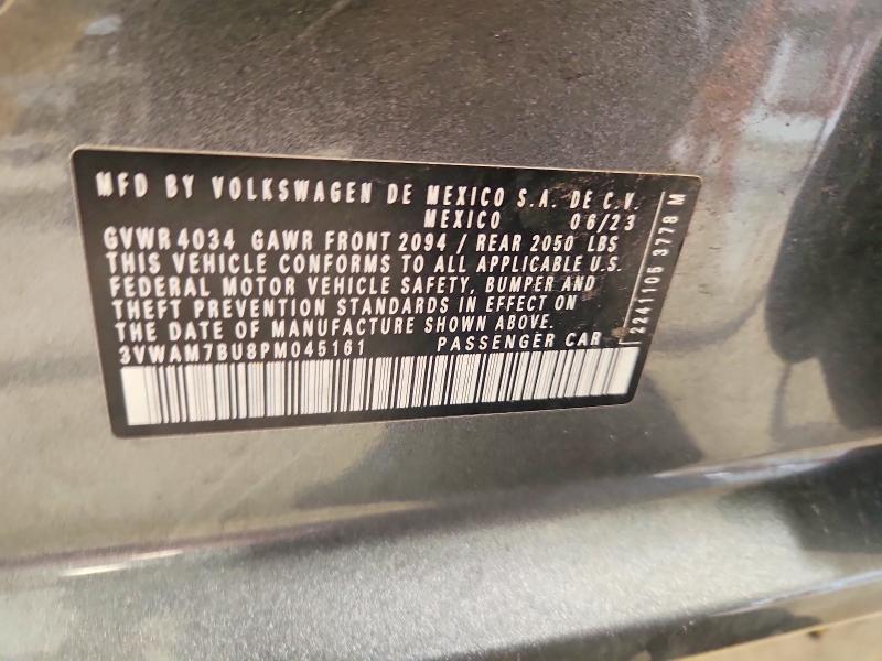 65741316 :رقم المزاد ، 3VWAM7BU8PM045161 vin ، 2023 Volkswagen Jetta مزاد بيع