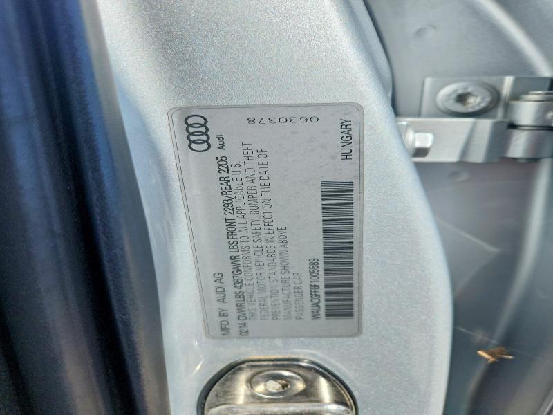 Продажа на аукционе авто 2015 Audi A3, vin: WAUACGFF8F1005589, номер лота: 65384236