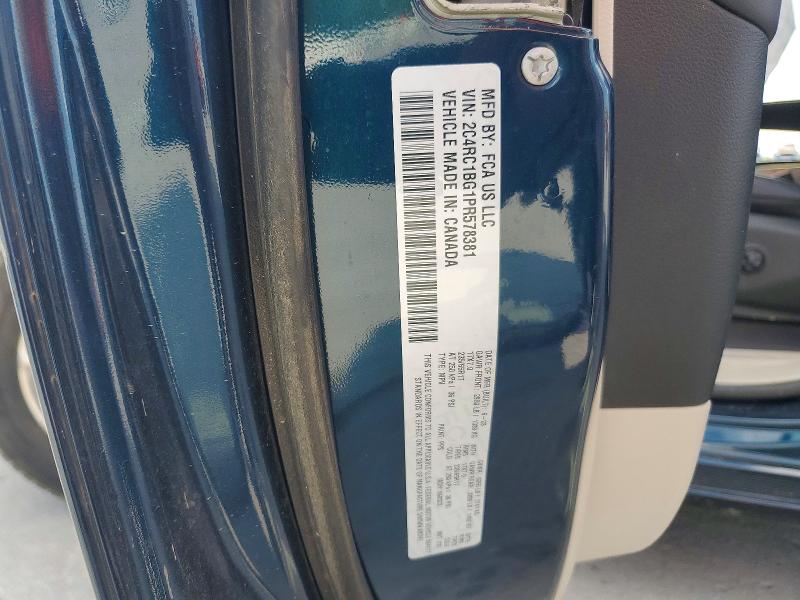 Aukcja sprzedaży 2023 Chrysler Pacifica, vin: 2C4RC1BG1PR578381, numer aukcji: 67246116