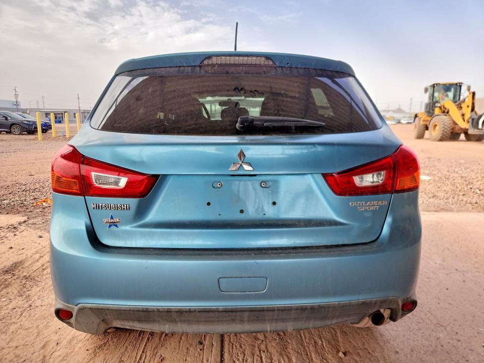 2014 Mitsubishi Outlander Sport მანქანა იყიდება აუქციონზე, vin: 4A4AP3AU7EE026553, აუქციონის ნომერი: 63371016