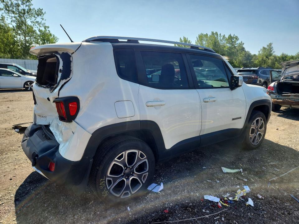 2017 Jeep Renegade მანქანა იყიდება აუქციონზე, vin: ZACCJBDB4HPG49453, აუქციონის ნომერი: 66270816