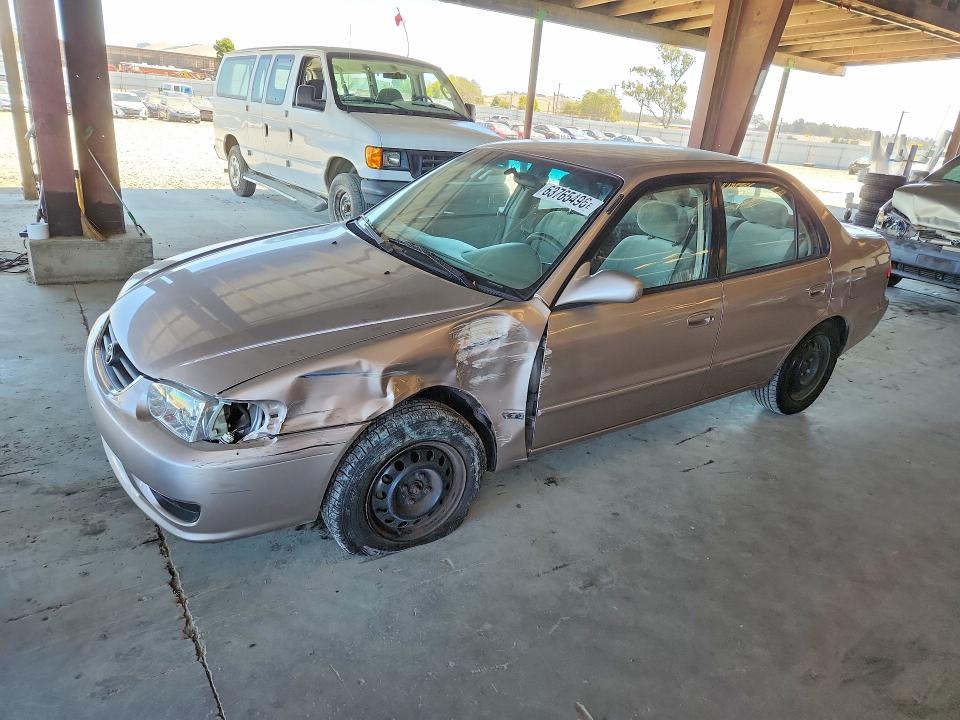2001 Toyota Corolla მანქანა იყიდება აუქციონზე, vin: 1NXBR12E71Z456662, აუქციონის ნომერი: 63765496