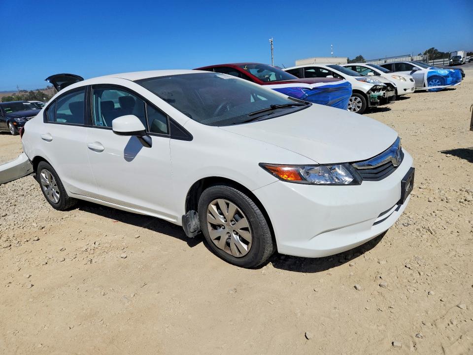 Продаж на аукціоні авто 2012 Honda Civic, vin: 2HGFB2F56CH598342, номер лоту: 63639666