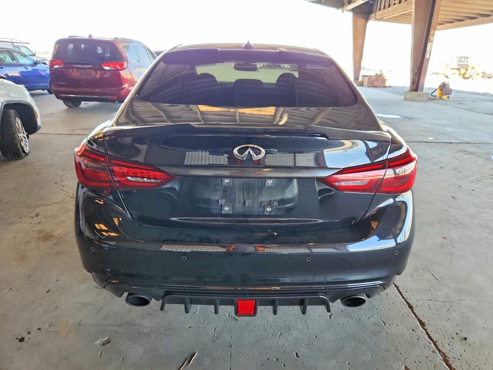 2018 Infiniti Q50 მანქანა იყიდება აუქციონზე, vin: JN1EV7AP9JM350915, აუქციონის ნომერი: 61452566