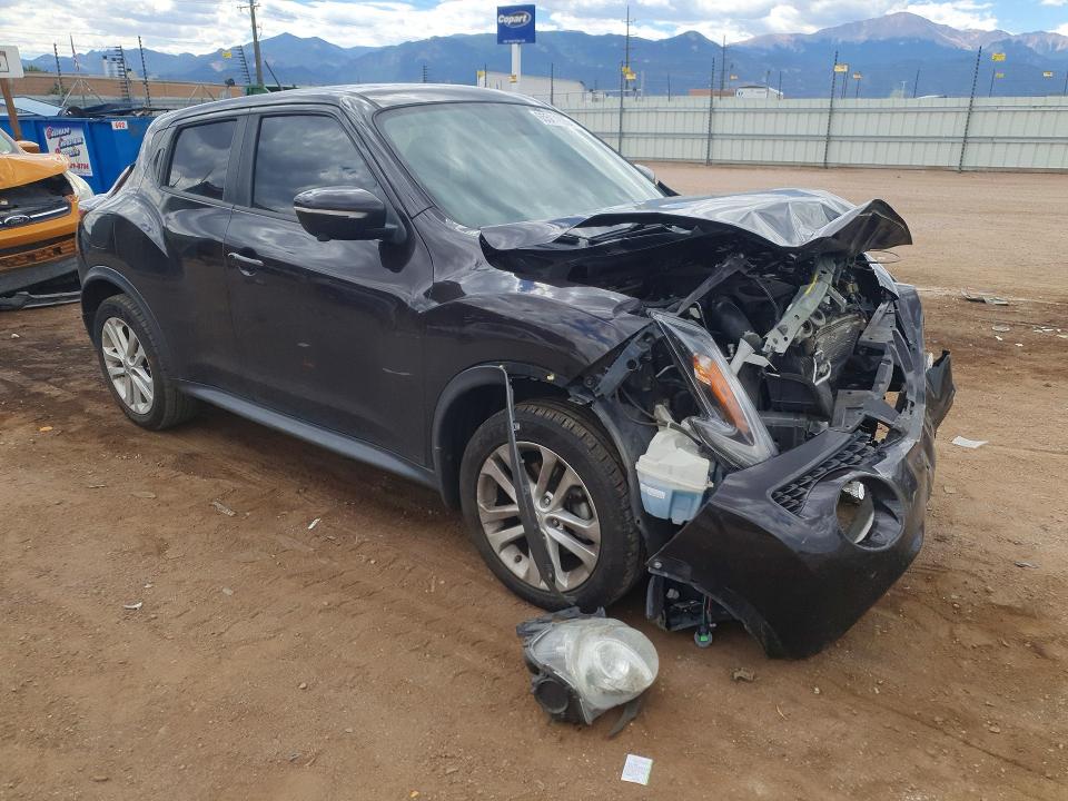 2015 Nissan Juke მანქანა იყიდება აუქციონზე, vin: JN8AF5MV5FT565488, აუქციონის ნომერი: 65584926