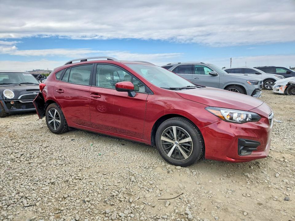 2019 Subaru Impreza მანქანა იყიდება აუქციონზე, vin: 4S3GTAD64K3745278, აუქციონის ნომერი: 67198726