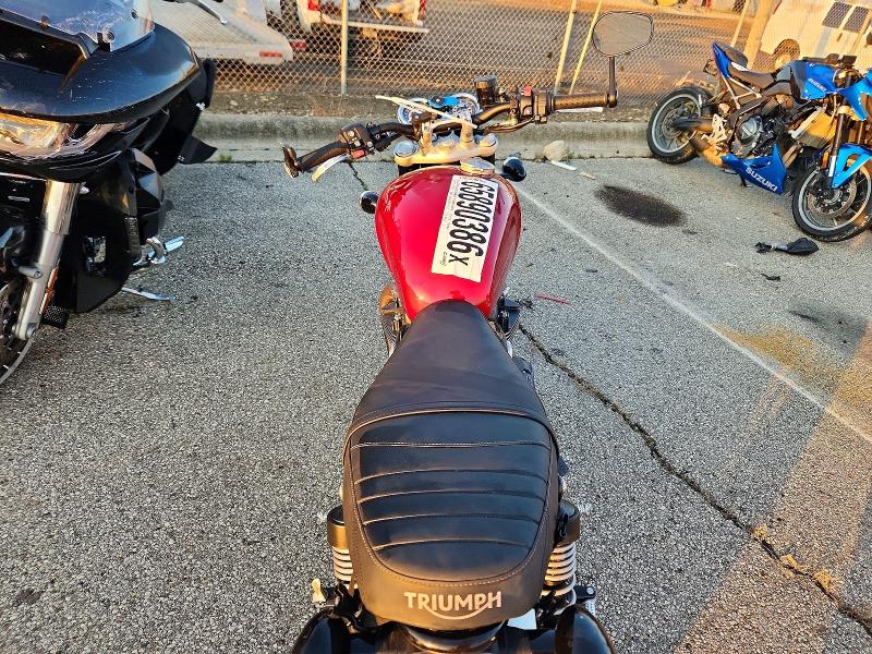65890386 :رقم المزاد ، SMTD54HF6RTBN9401 vin ، 2024 Triumph Motorcycle Speed Twin مزاد بيع