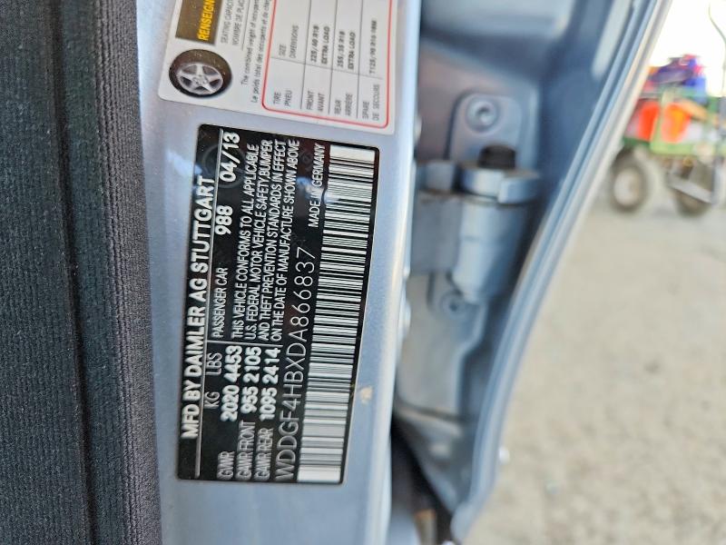 64407936 :رقم المزاد ، WDDGF4HBXDA866837 vin ، 2013 Mercedes-benz C مزاد بيع