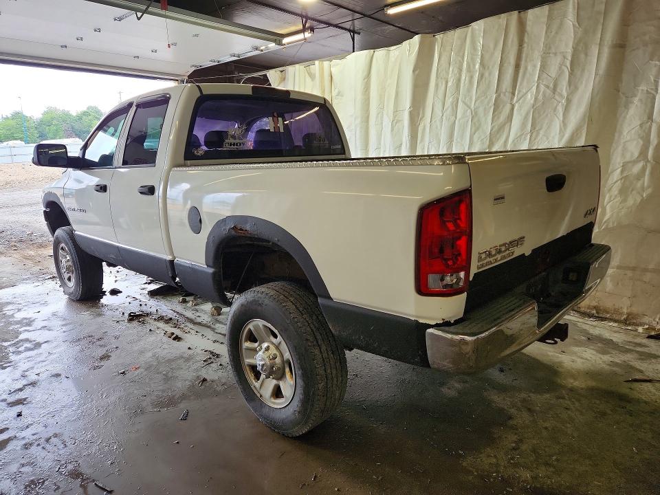 2004 Dodge Ram 2500 მანქანა იყიდება აუქციონზე, vin: 3D7KU28D84G168041, აუქციონის ნომერი: 64227096