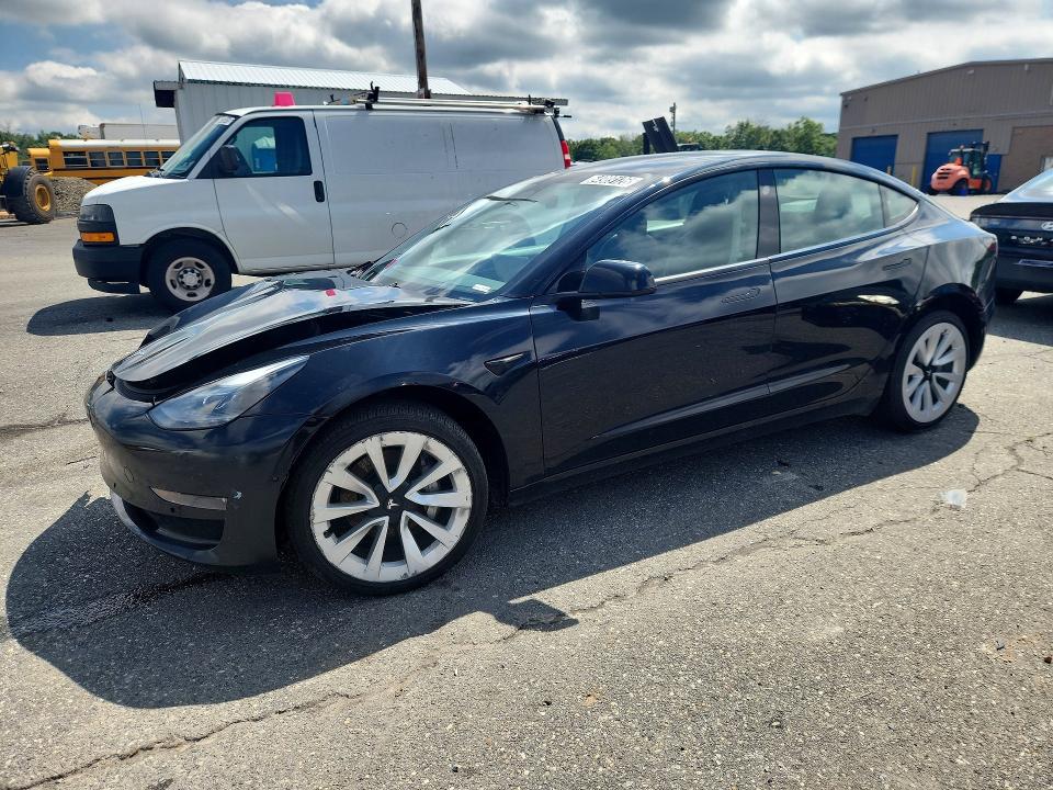 Auction sale of the 2022 Tesla Model 3, vin: 5YJ3E1EB7NF288560, lot number: 64989126