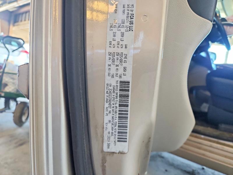 Aukcja sprzedaży 2016 Dodge Grand Caravan, vin: 2C4RDGCG7GR248727, numer aukcji: 64110656