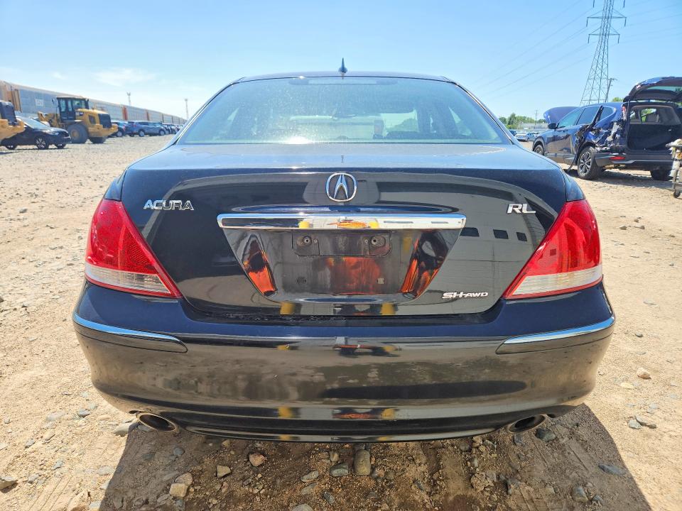 63714646 :رقم المزاد ، JH4KB165X6C004249 vin ، 2006 Acura Rl مزاد بيع