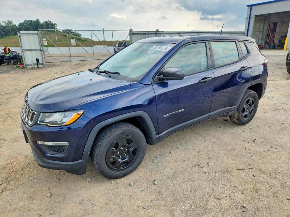63156876 :رقم المزاد ، 3C4NJDABXKT602436 vin ، 2019 Jeep Compass مزاد بيع