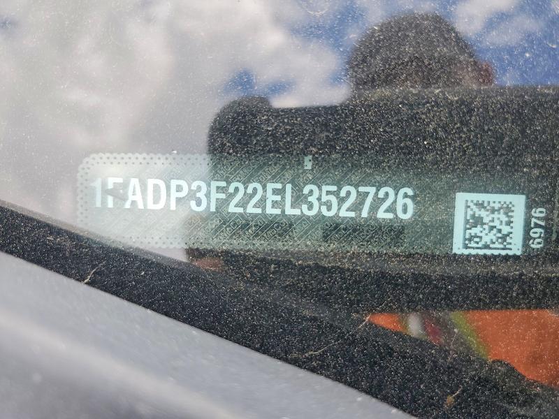 Aukcja sprzedaży 2014 Ford Focus, vin: 1FADP3F22EL352726, numer aukcji: 65738276
