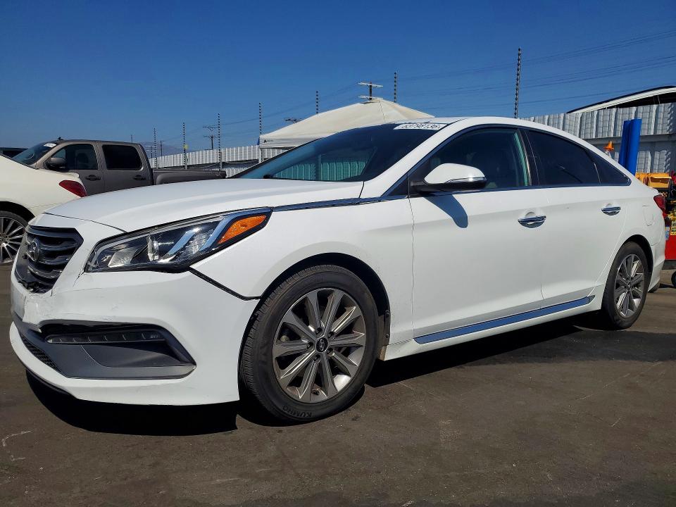 2017 Hyundai Sonata მანქანა იყიდება აუქციონზე, vin: 5NPE34AF8HH554635, აუქციონის ნომერი: 63798136