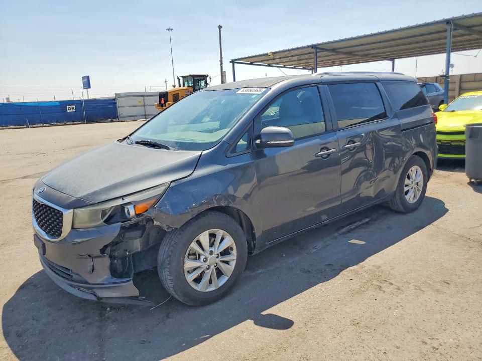 63880366 :رقم المزاد ، KNDMB5C19F6062645 vin ، 2015 Kia Sedona مزاد بيع