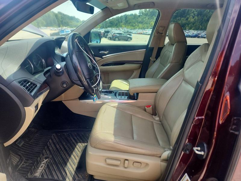 67192356 :رقم المزاد ، 5FRYD4H42GB062760 vin ، 2016 Acura Mdx مزاد بيع