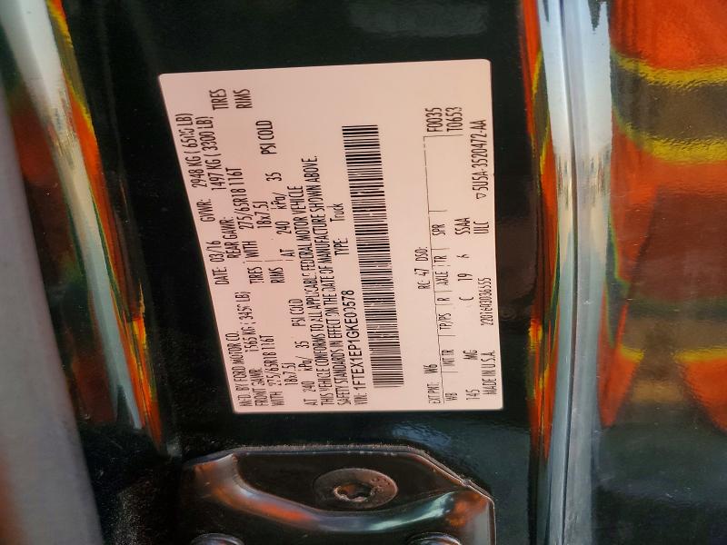 Aukcja sprzedaży 2016 Ford F150, vin: 1FTEX1EP1GKE00578, numer aukcji: 63649866
