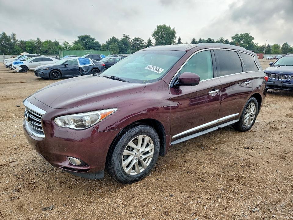 2013 Infiniti Jx35 მანქანა იყიდება აუქციონზე, vin: 5N1AL0MM2DC303001, აუქციონის ნომერი: 64997036