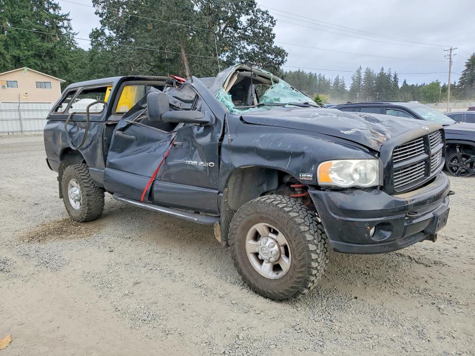 2003 Dodge Ram 2500 მანქანა იყიდება აუქციონზე, vin: 3D3KU28D03G838844, აუქციონის ნომერი: 66655266