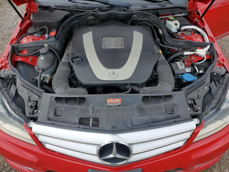 2012 Mercedes-benz C მანქანა იყიდება აუქციონზე, vin: WDDGF8FB7CA689754, აუქციონის ნომერი: 65575636