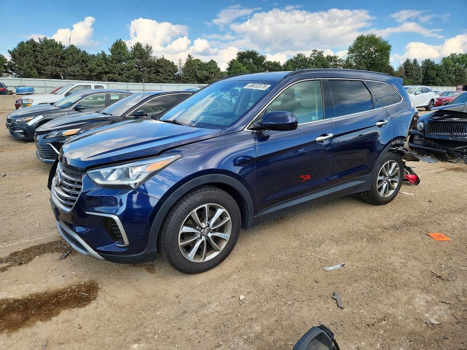 66632076 :رقم المزاد ، KM8SMDHF9HU215888 vin ، 2017 Hyundai Santa Fe مزاد بيع