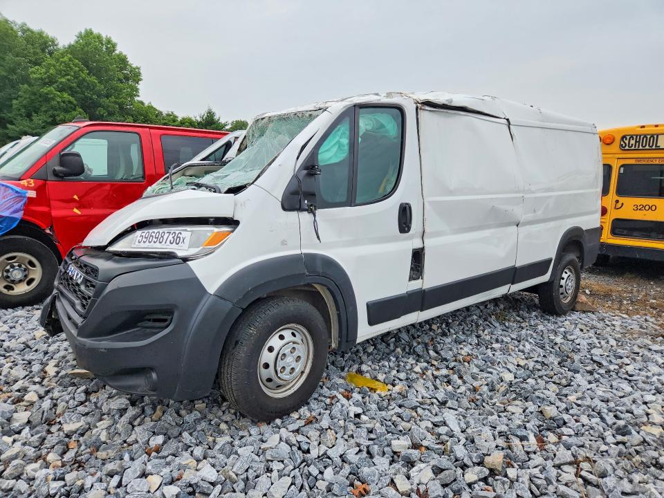 59698736 :رقم المزاد ، 3C6LRVDG0PE524412 vin ، 2023 Ram Promaster 2500 مزاد بيع