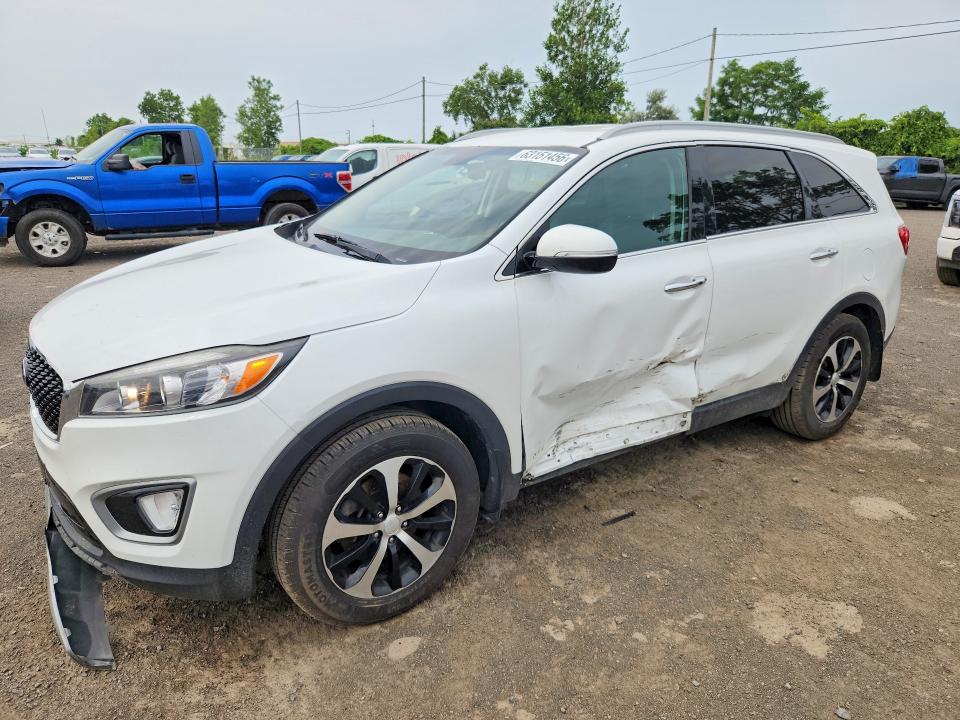 2016 Kia Sorento მანქანა იყიდება აუქციონზე, vin: 5XYPHDA17GG176389, აუქციონის ნომერი: 63151456