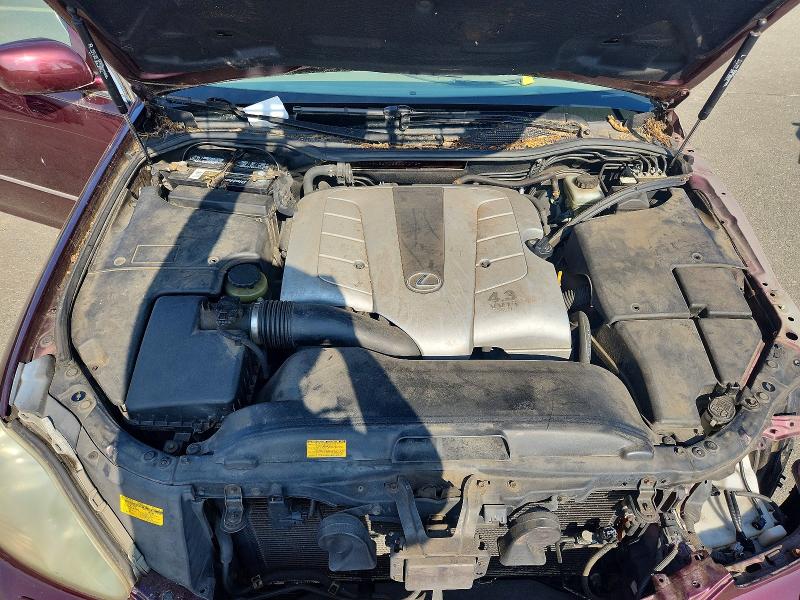 2006 Lexus Ls მანქანა იყიდება აუქციონზე, vin: JTHBN36F065047076, აუქციონის ნომერი: 65532516