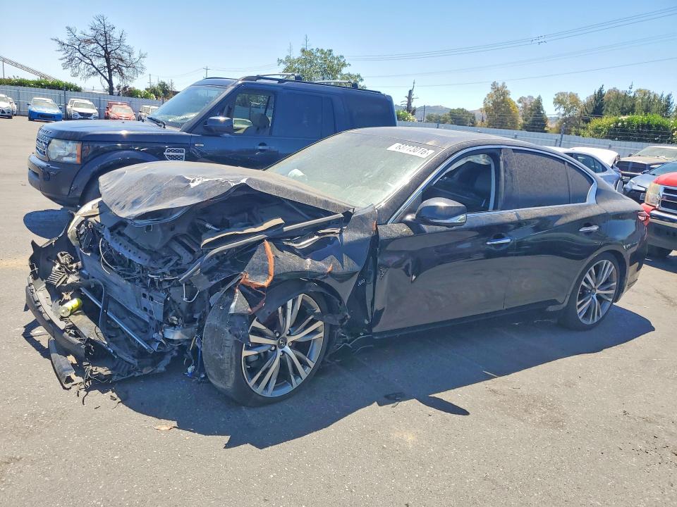 2019 Infiniti Q50 მანქანა იყიდება აუქციონზე, vin: JN1EV7AP2KM540749, აუქციონის ნომერი: 63773016