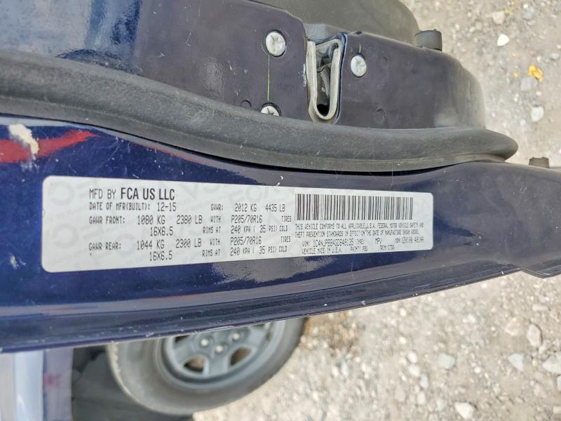 2016 Jeep Patriot მანქანა იყიდება აუქციონზე, vin: 1C4NJPBB4GD649135, აუქციონის ნომერი: 63201586
