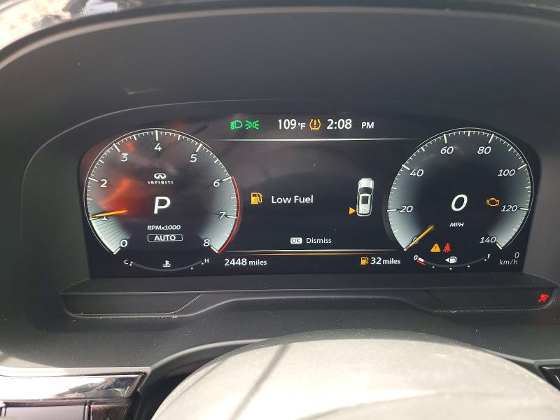 62666306 :رقم المزاد ، 5N1AL1HU5SC357986 vin ، 2025 Infiniti Qx60 مزاد بيع